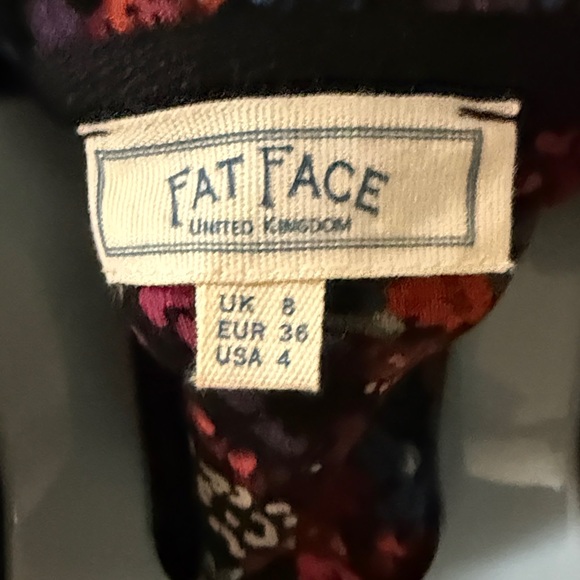 Fat Face Floral Blouse - Red and Blue - Picture 2 of 6